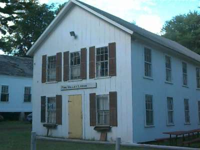 Pine Lodge next to the dining hall