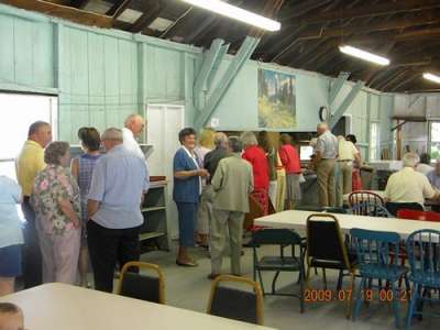 Pot Luck must be ready as the line is long