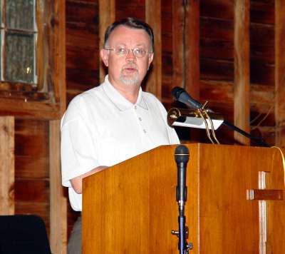 Rev. R. Lee Ellingson served up a full platter of Holiness Sermons